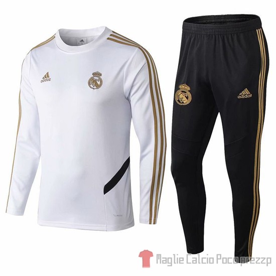 Tuta da Track Real Madrid 2019/2020 Bianco - Clicca l'immagine per chiudere